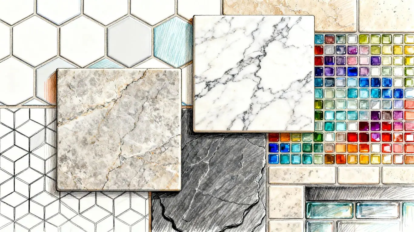 Various tile designs for home renovation