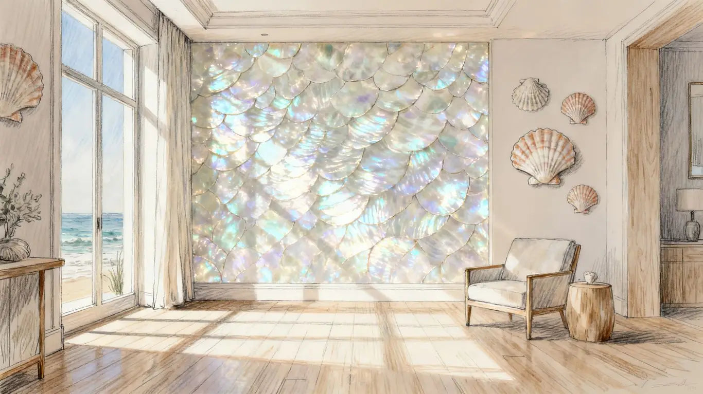 La guía completa de azulejos de conchas marinas: añadiendo elegancia costera a tu hogar