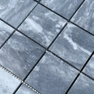 Bardiglio Prime Marble 3X3 Mosaic-American Stone