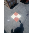 Checkerboard Rojo Alicante Select and Crema Marfil Select Marble 12X12 Set-American Stone