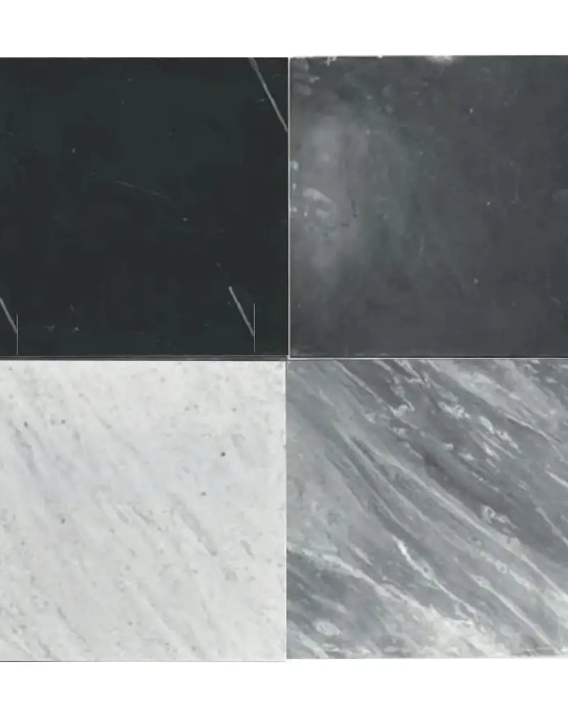 Checkerboard Rosso Levanto Royale and Dolomite Prestige Prestige 12X12 Set-American Stone