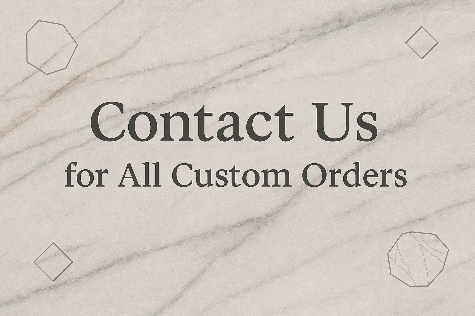 contact us for all custom orders no addfress phone or email anything