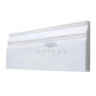 Dolomite White Prestige (White Dolomite) 4 3/4X12 Baseboard Trim Liner Marble-American Stone