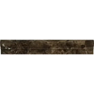 Emperador Dark Oro Marble 2X12 OG-1 (Single-step Chair Rail Trim) Liner Polished-American Stone