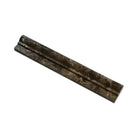 Emperador Dark Oro Marble 2X12 OG-1 (Single-step Chair Rail Trim) Liner Polished-American Stone