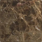 Emperador Dark Oro Marble 4X4 Tumbled-American Stone
