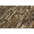 Emperador Dark Oro Marble Bamboo Sticks (Single-Color: Emperador Dark Oro) Mosaic Polished-American Stone