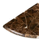Emperador Dark Oro Marble Shower Corner Shelf-American Stone