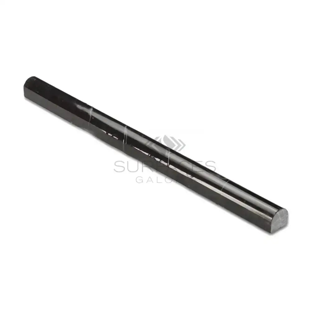 Nero Marquina Prestige/Black 1/2X12 Pencil Liner-American Stone