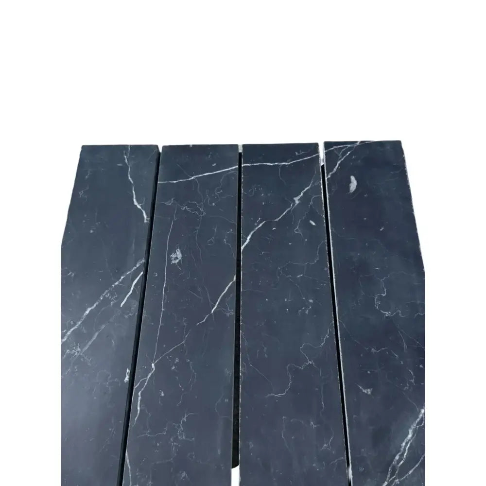 Nero Marquina Prestige Marble 3" X 12" Field Tile-American Stone