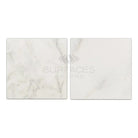 Oriental White Aurora / Asian Statuary Marble 6X6 Tumbled-American Stone