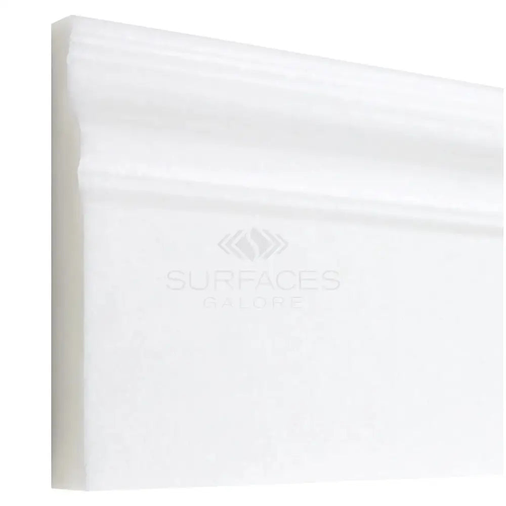 Thassos Supreme 4 3/4X12 Baseboard Trim Marble-American Stone