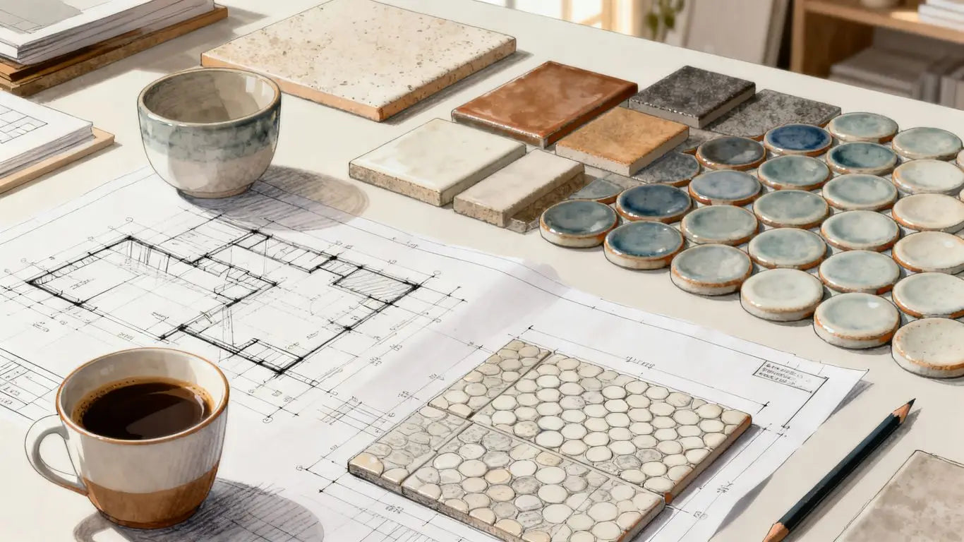 Designing with ceramic penny tile: A comprehensive professional guide