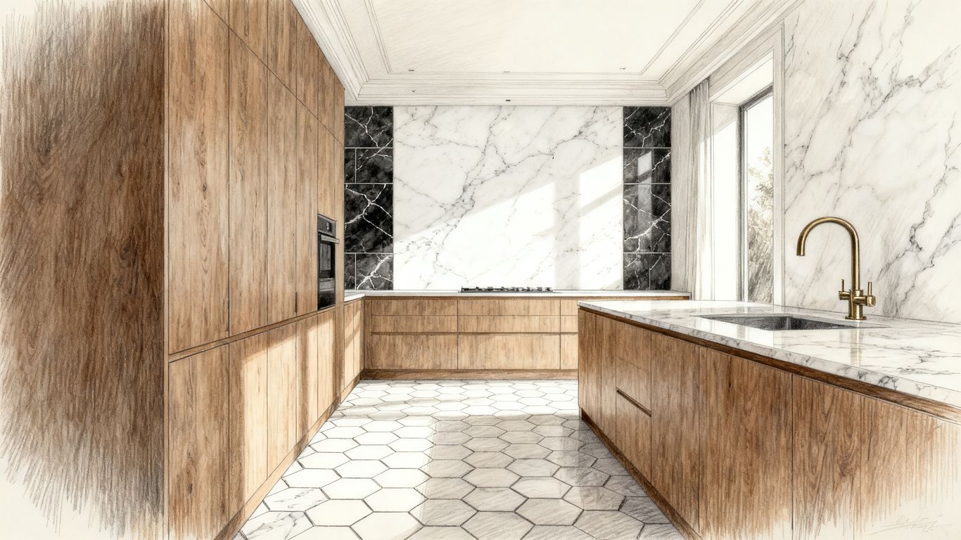Marble hexagon tile: A stylish guide to choosing, installing, and caring for hexagon marble mosaics