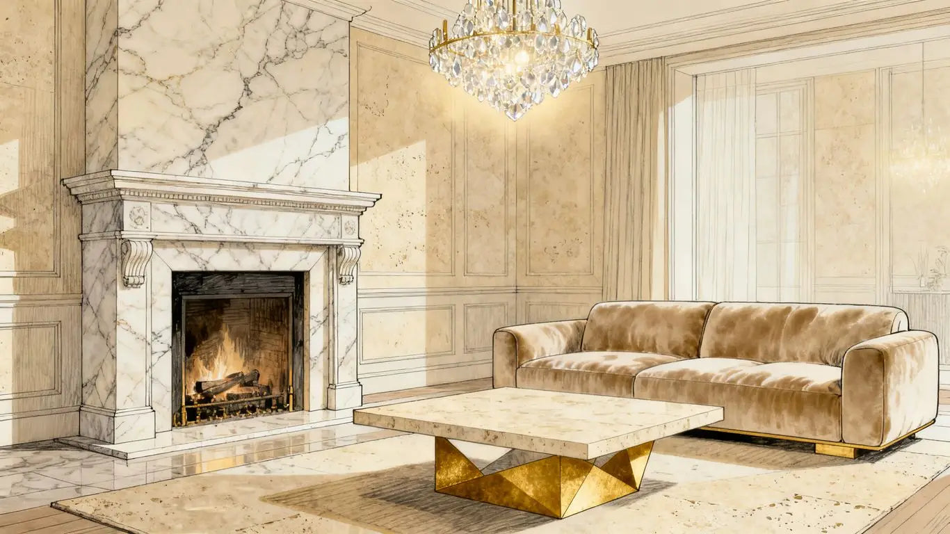 Natural stone look tile: weighing aesthetics against the timeless appeal of authentic stone