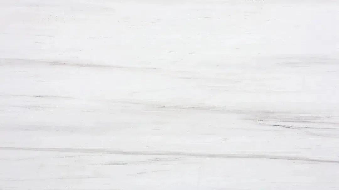 White marble surface with subtle gray veining from Dolomite Prestige collection