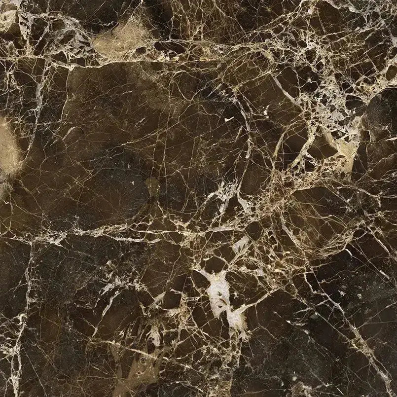 Brown marble with white veining from the Emperador Dark Oro collection