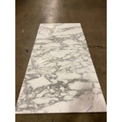 Rectangular Arabescato Corchia Elite 12x12 marble tile with white background and gray veining