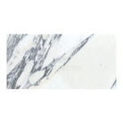 White marble slab with prominent grey veining for Arabescato Corchia Elite 12X24 Marble Tile