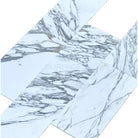 Arabescato Corchia Elite 12X24 Marble Tile with white marble and gray veining
