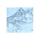 Light blue and gray marble-patterned Arabescato Corchia Elite 24x24 tile square arrangement