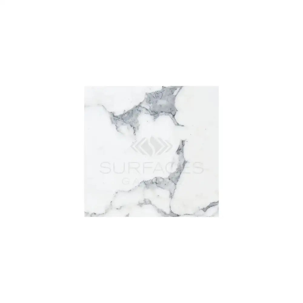 White marble tile with gray veining from Arabescato Corchia Elite 24X24 Marble Tile