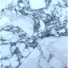White marble tiles with prominent gray veining in Arabescato Corchia Elite 24X24 Marble Tile