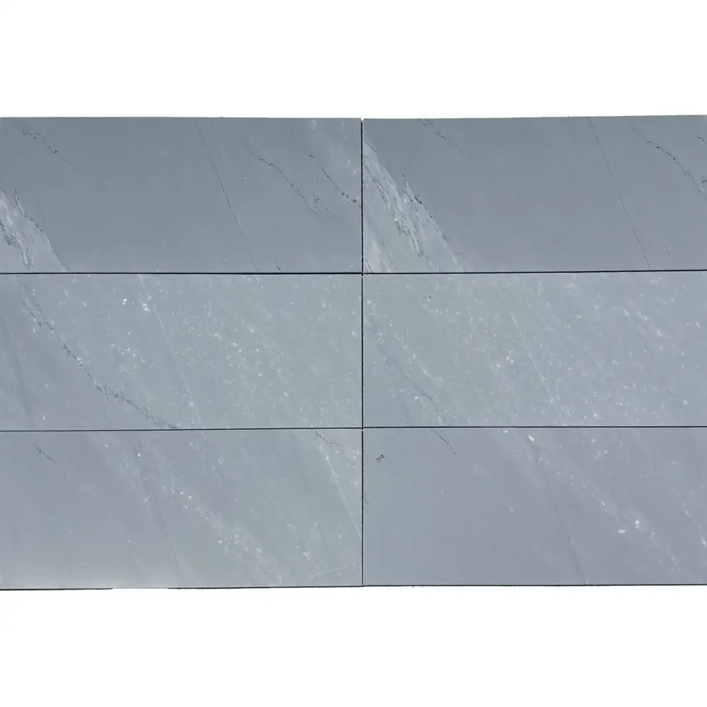Gray rectangular tiles from Bardiglio Prime Imperiale marble, polished or honed finish