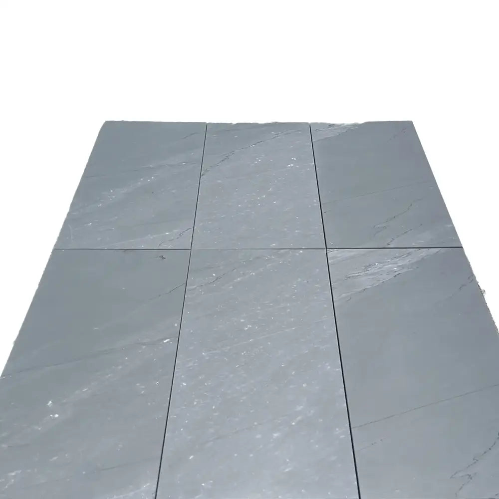 Gray stone floor tiles from Bardiglio Prime Imperiale 12X24 Marble, polished or honed