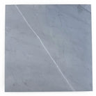 Square gray Bardiglio Prime Imperiale marble tile with white vein for elegant flooring