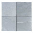 Four gray Bardiglio Prime Imperiale marble tiles, polished or honed finish