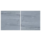Two gray Bardiglio Prime Imperiale marble tiles in polished or honed finish