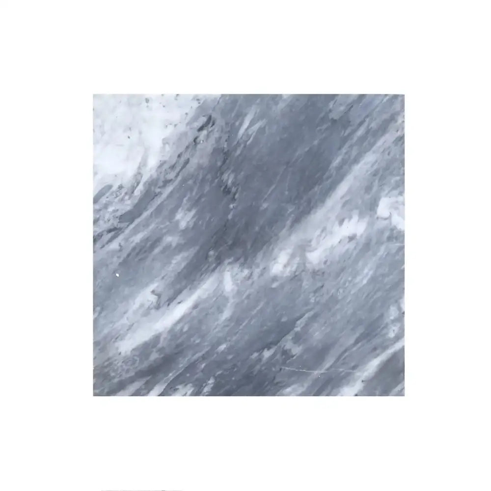 Gray and white Bardiglio Prime Nuvolato marble slab for polished or honed surfaces