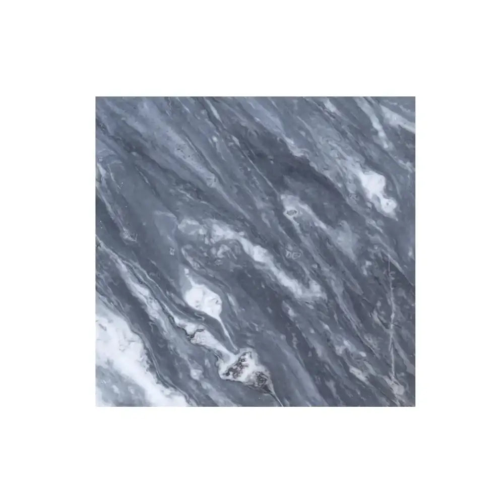 Square gray marble tile from Bardiglio Prime Nuvolato 18X18 collection