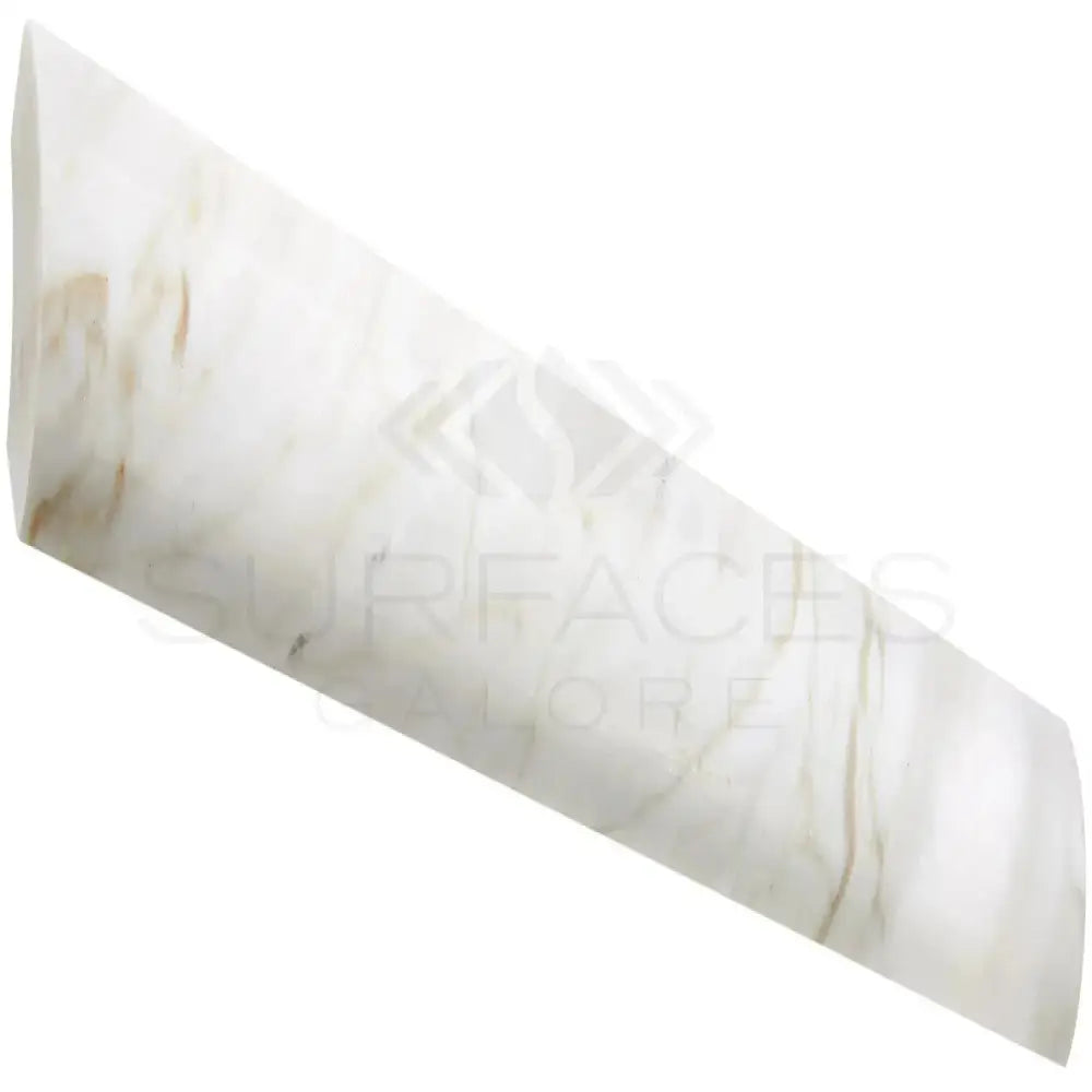 Calacatta Gold Select Marble Quarter Round Trim Molding polished or honed