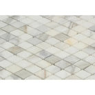 Calacatta Gold Select Diamond Pattern Marble Mosaic Tile polished or honed