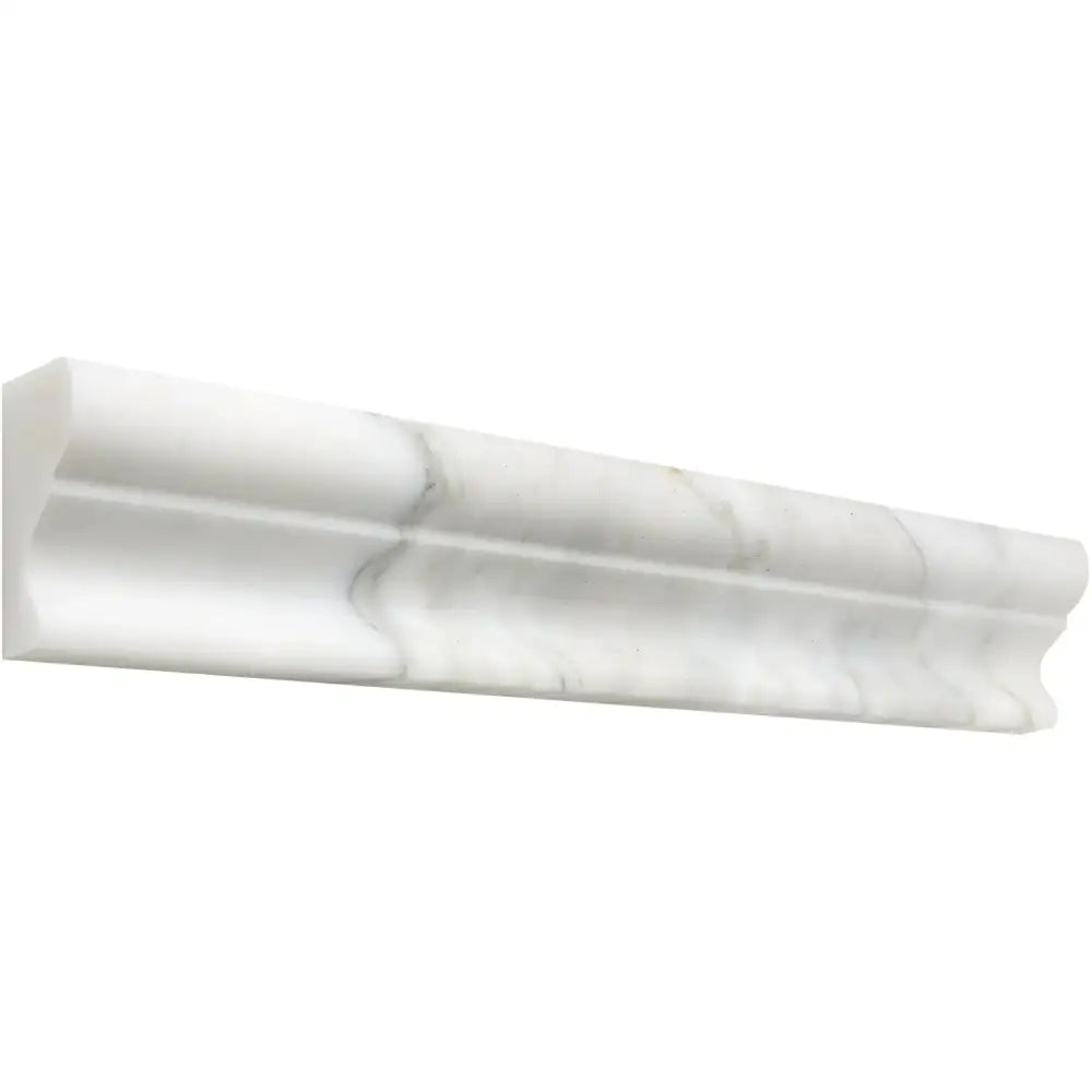 White marble decorative molding from Calacatta Gold Select for elegant interior decor