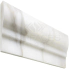 White onyx trim piece from Calacatta Gold Select Gold 2X12 OG-1 liner Polished or Honed