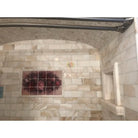 Tiled bathroom interior with Calacatta Gold Select Gold Mosaic Marble Tile