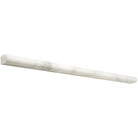 White marble pencil tile from Calacatta Gold Select crafted for elegant finishing details