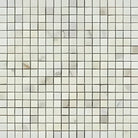 Square mosaic tile pattern in Calacatta Gold Select Marble Tile Polished or Honed finish