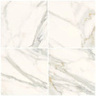 Four Calacatta Gold Select marble tiles with polished or honed finish