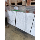 Calacatta Gold Select Gold Marble 24X24 Polished or Honed white marble-patterned tiles