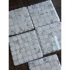 Calacatta Gold Select Gold Octagon Marble Mosaic Tile Sheets polished or honed