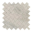 Herringbone pattern Calacatta Gold Select Gold Mosaic Marble Tile polished or honed