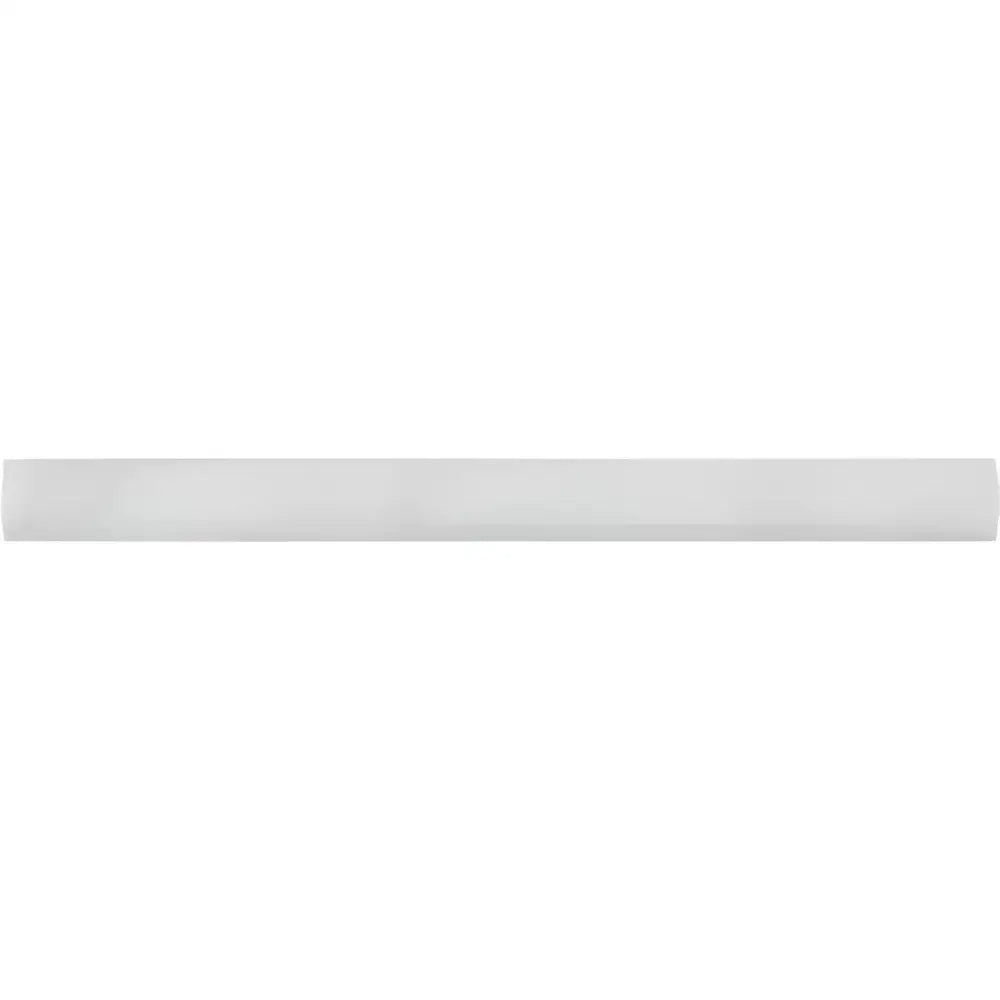 Carrara White Royale 1X12 quarter-round ceramic wall tile trim for elegant finishing
