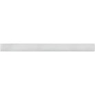 Carrara White Royale 1X12 quarter-round ceramic wall tile trim for elegant finishing