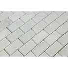 Carrara White Royale White Marble Brick Pattern Mosaic Tile Polished or Honed