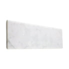 Rectangular Carrara White Marble Tile 4x12 with Polished or Honed Finish