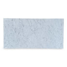 Rectangular Carrara White Royale Marble slab 12x24 polished or honed for flooring or walls